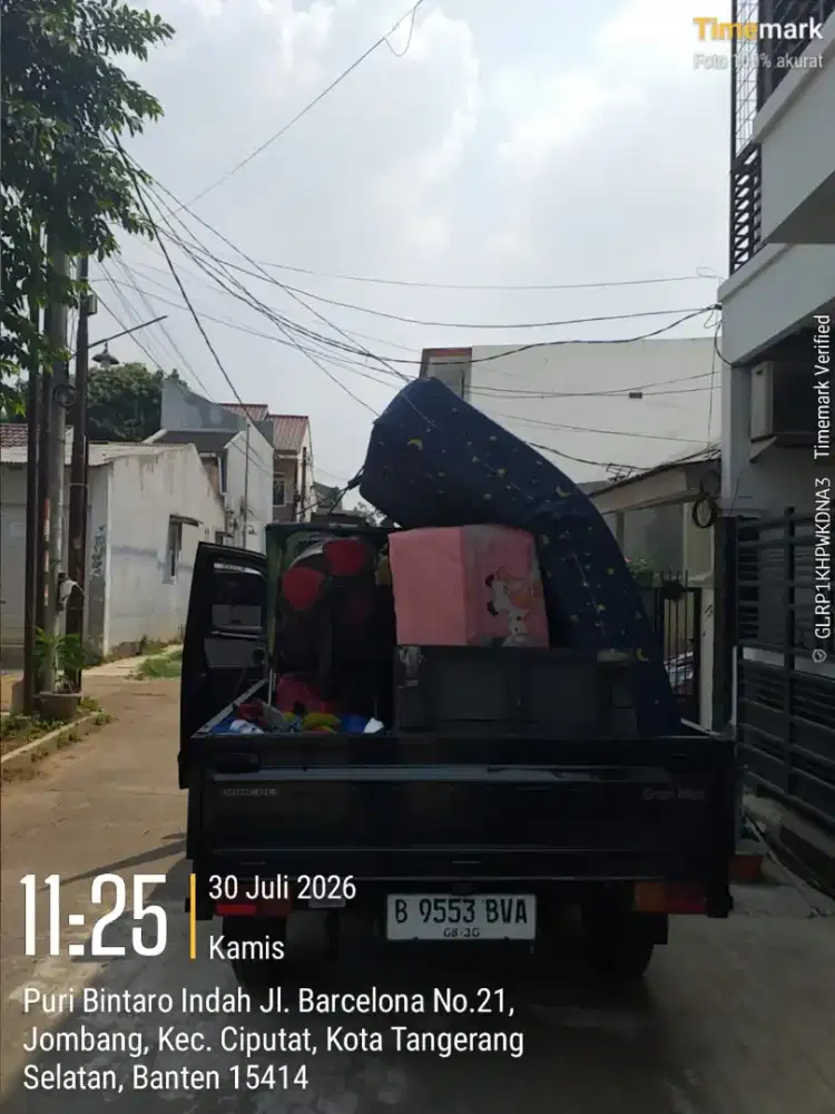 Jasa angkut pindahan rumah dengan pickup losbak