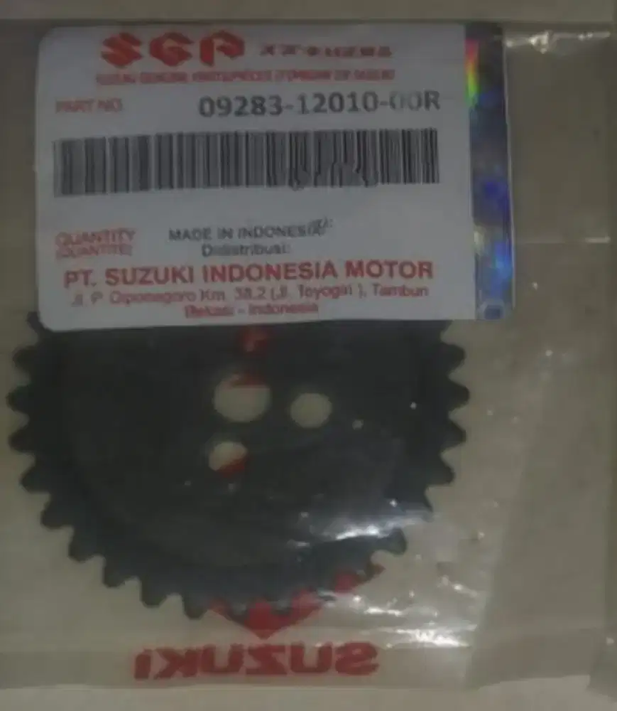 D jual gear timing original suzuki untuk semua motor suzuki