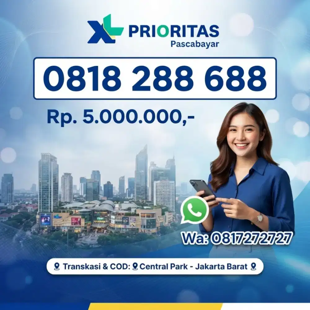 NOMOR CANTIK XL 288 688
