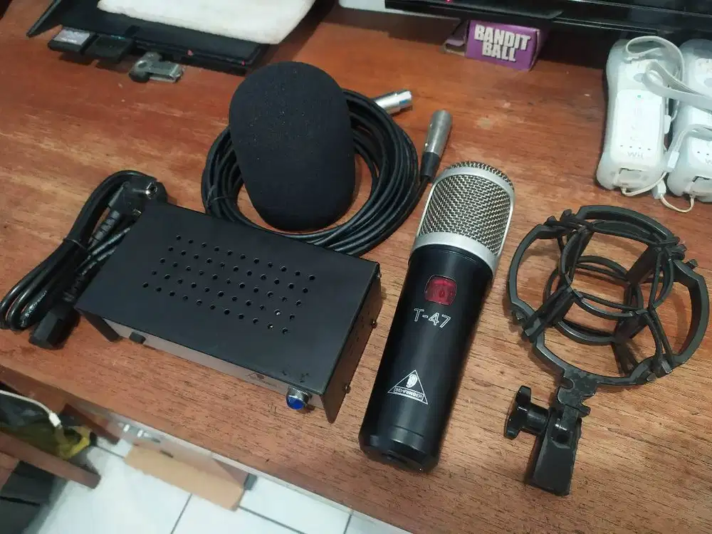 Mic Condenser Behringer T47 Tube Microphone Tabung B1 B2 C1