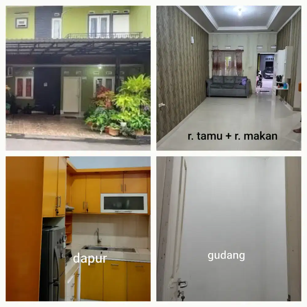 Disewakan Rumah lokasi Dukuh - Kramat Jati dekat akses Toll