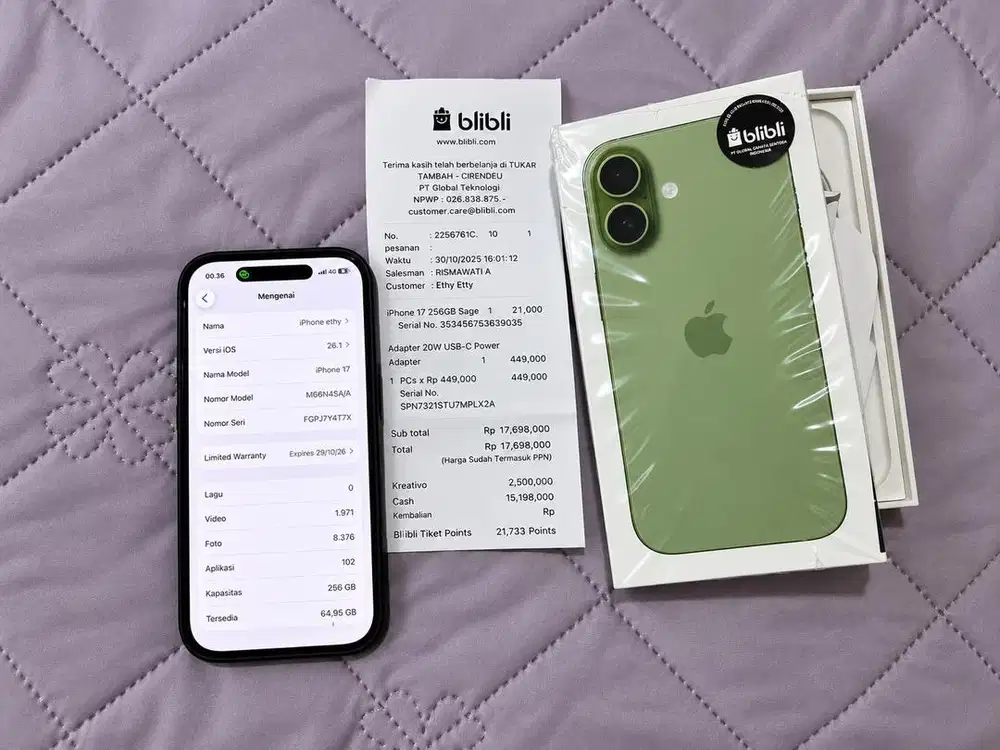 IPHONE 17 basic 256