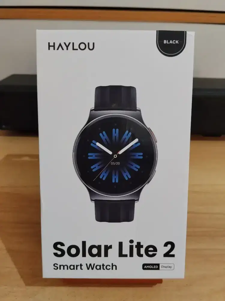 Smartwatch Haylou Solar Lite 2 AMOLED Black