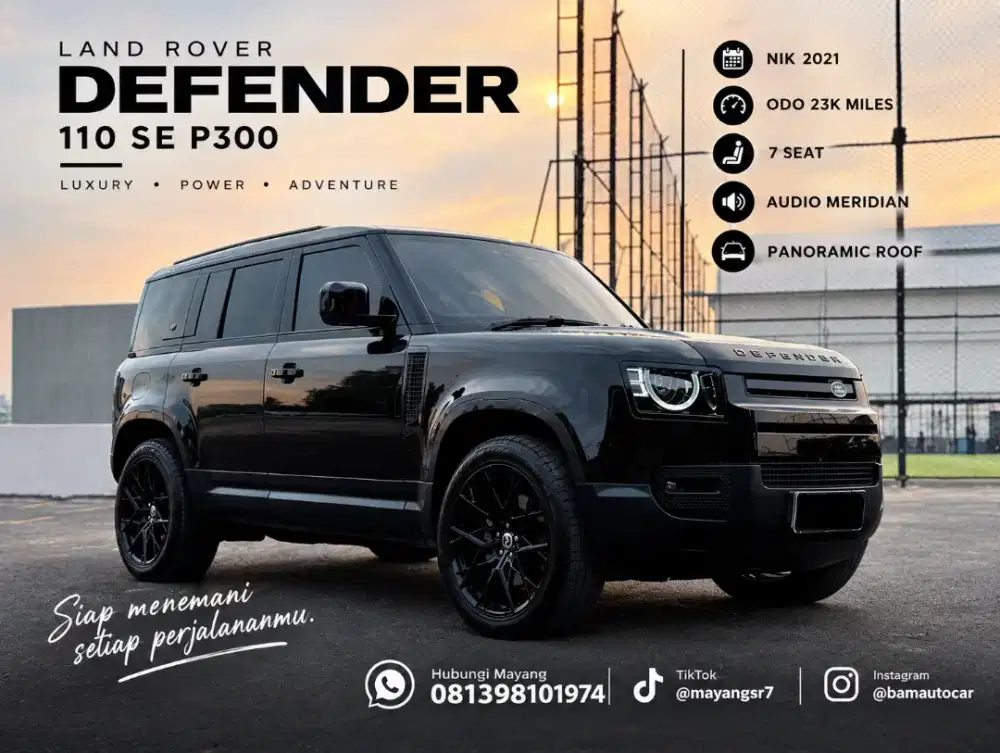 LAND ROVER DEFENDER 110 P300 SE 
NIK 2021