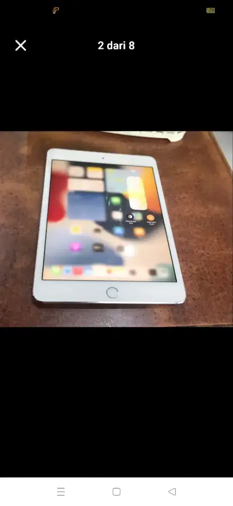 iPad Mini Gen 4 Cart Seluler 128GB Eks iBox Normal