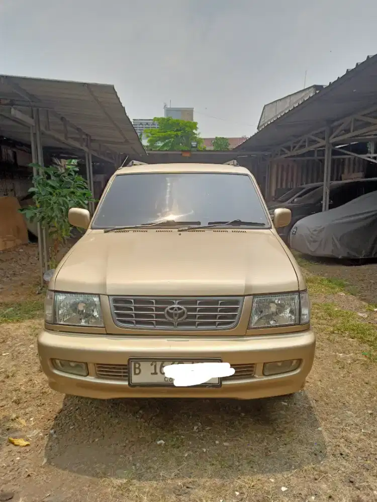 DI JUAL CEPAT MOBIL KIJANG TAHUN 2002 WARNA COKLAT METALIK