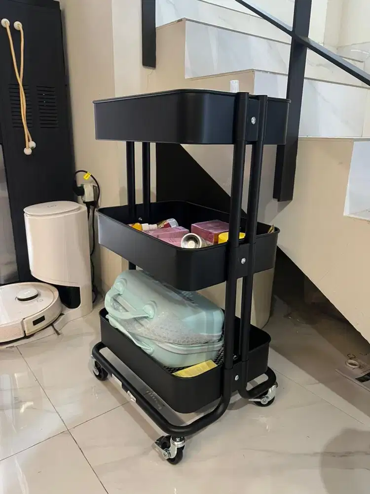 Rak ikea hitam premium