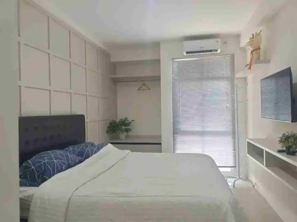 BALE HINGGIL Lantai 7 ‼ Apartemen Studio Furnish Estetik Nol Raya Merr Surabaya Timur