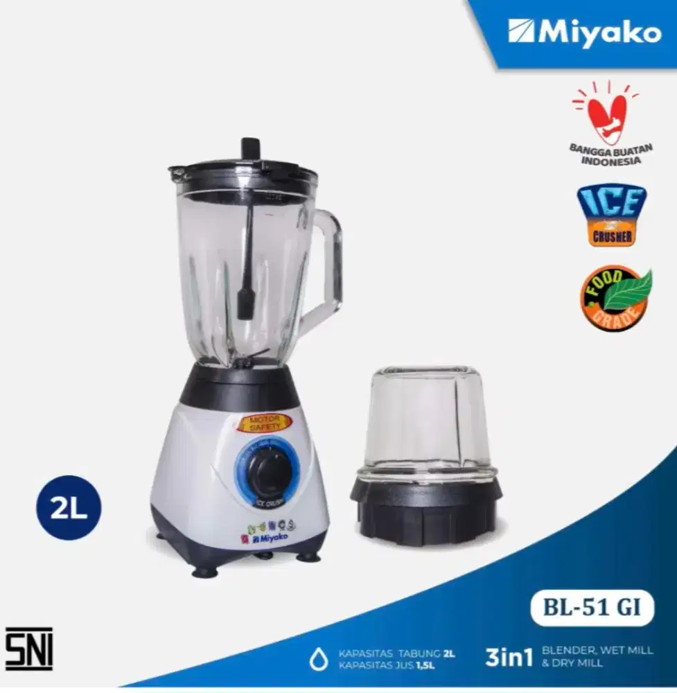 Blender Miyako BL 51 GI (BARU)
