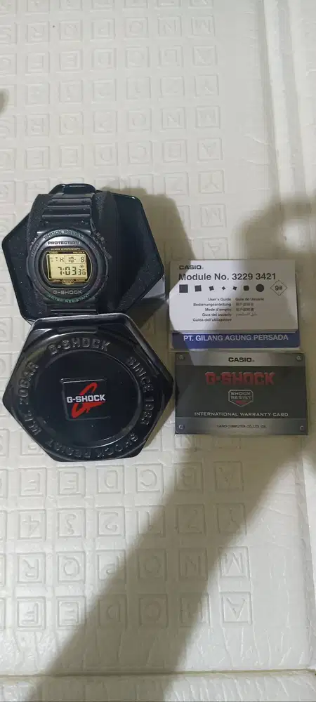 JUAL CASIO G-SHOCK DW-5700TH-1DR
