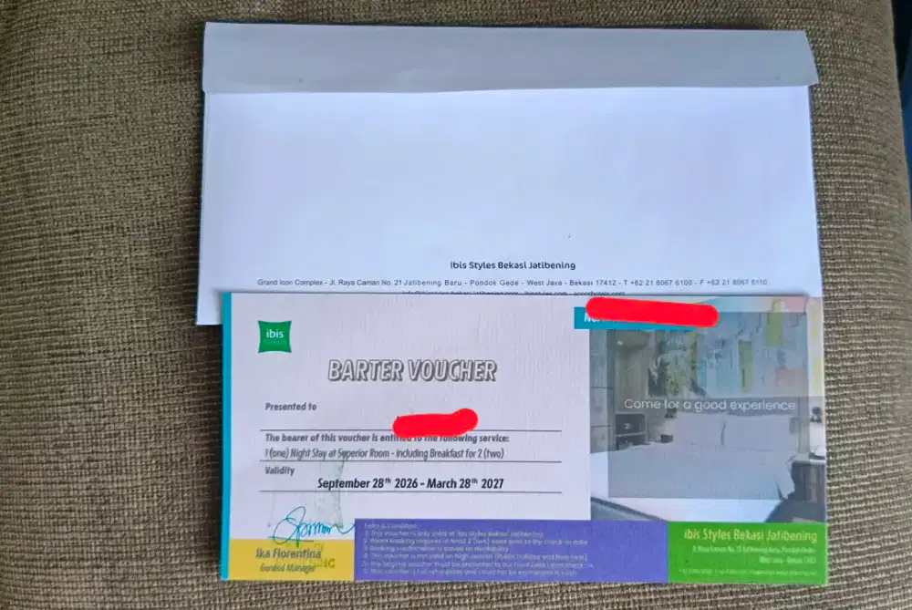 Voucher Hotel Ibis Styles Jatibening Bekasi