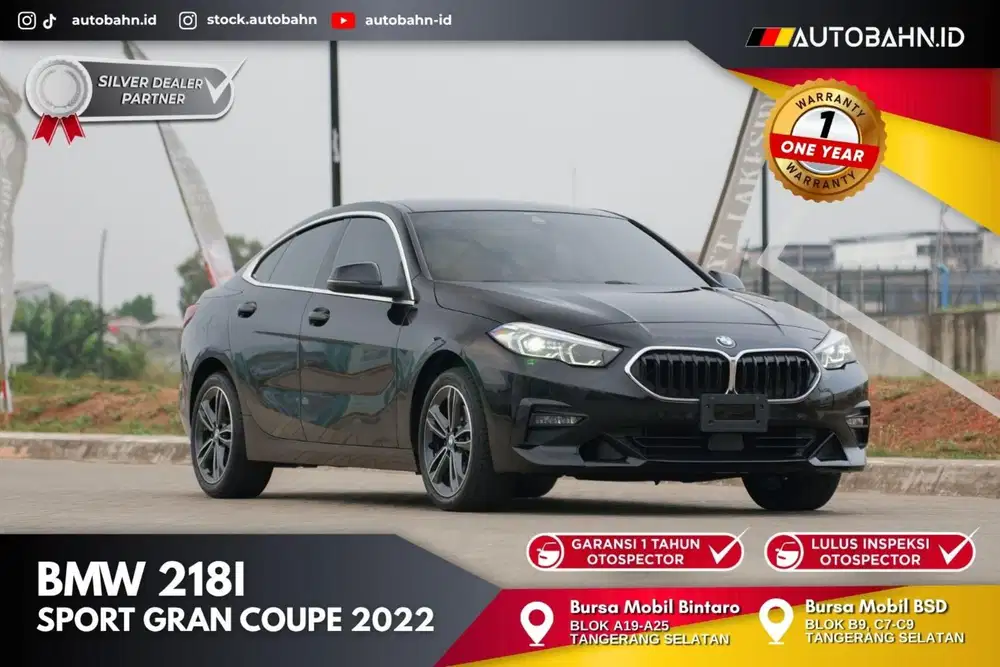 FREE SERVICE! BMW 218i Sport Line Gran Coupe 2022