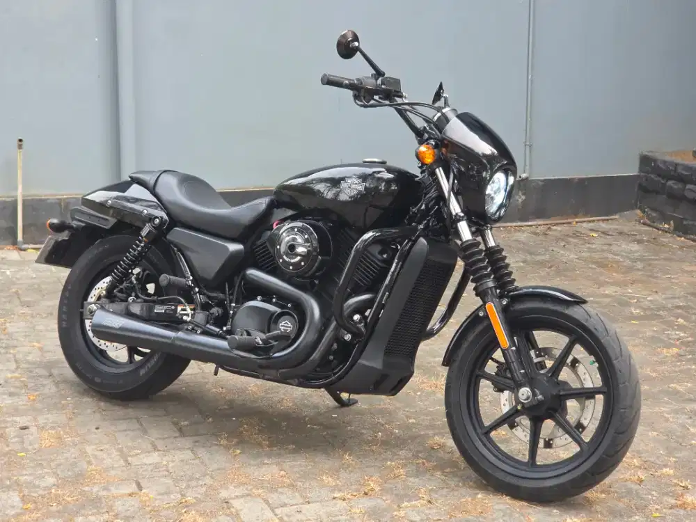 Moge Cruiser Harley Davidson Street 500/XG500 th 2015 Km4rb Siap Gas