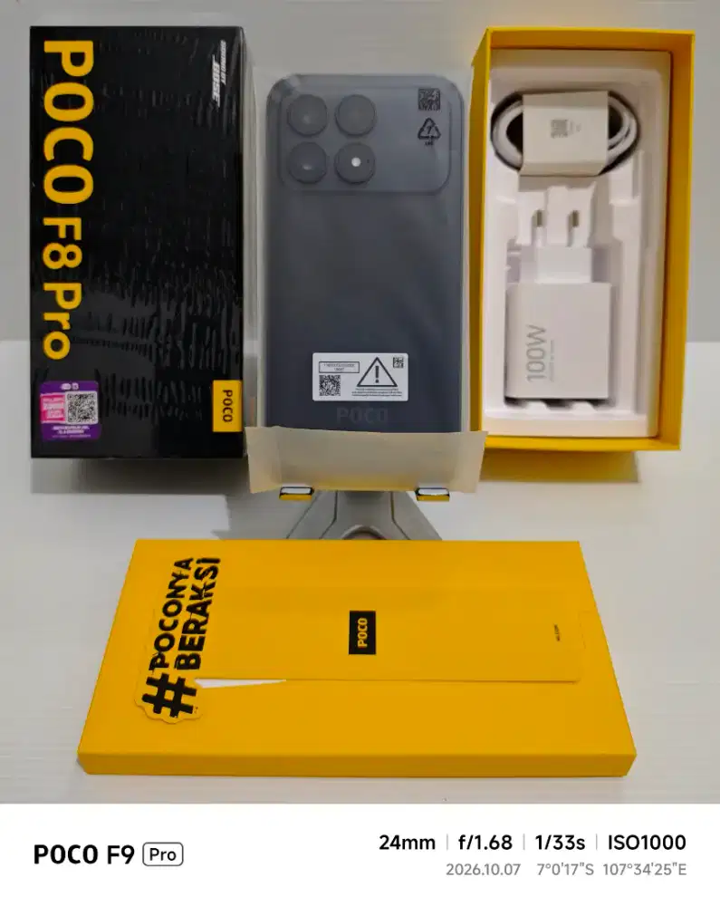 Xiaomi Poco F8 Pro 5G 12/512 Gb  Likenew 99% Resmi On Feb 28 bs TT/BT