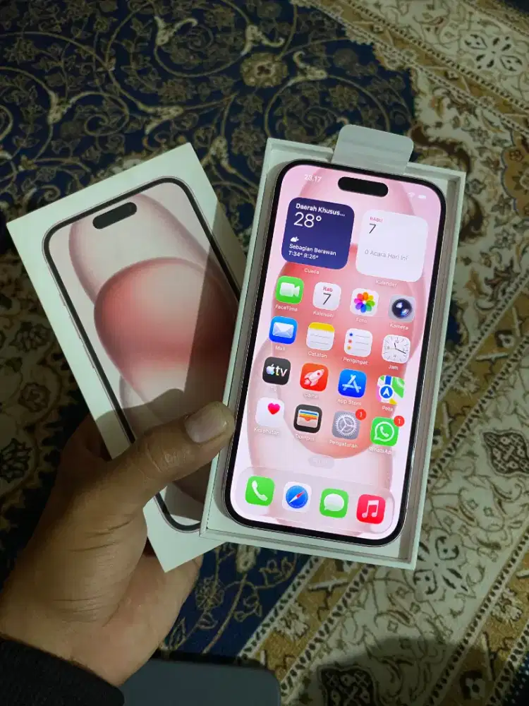 iPhone 15 128 resmi ibox