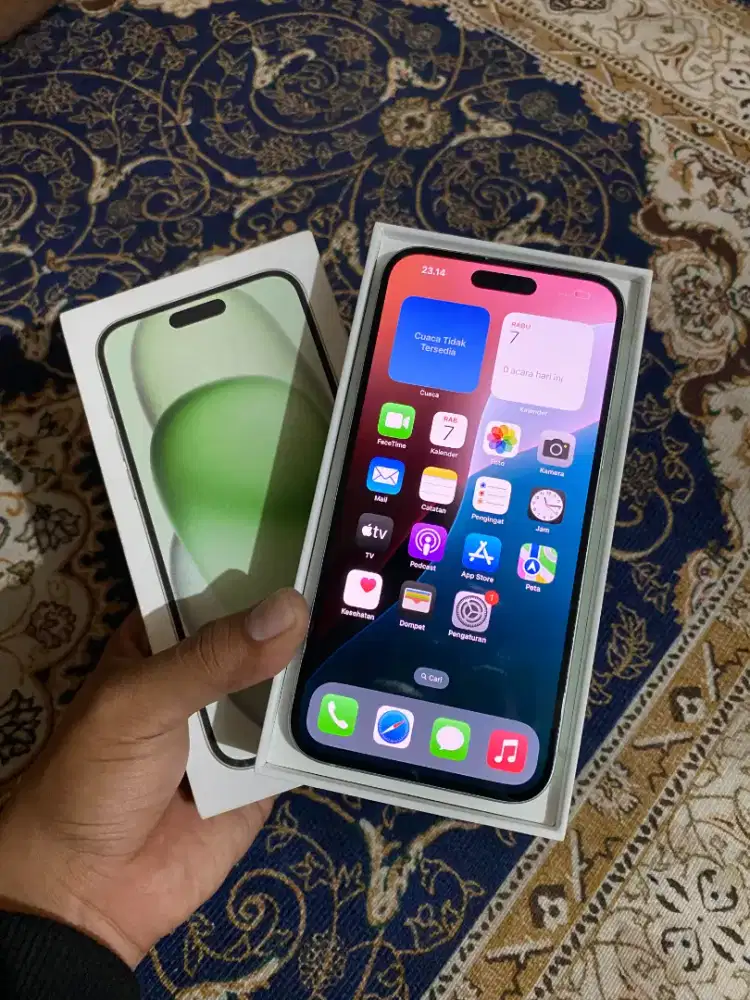 Iphone 15plus(15+)128 resmi ibox
