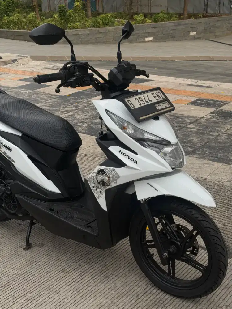 Honda Beat Street 2019 kilometer 23 RB pajak panjang