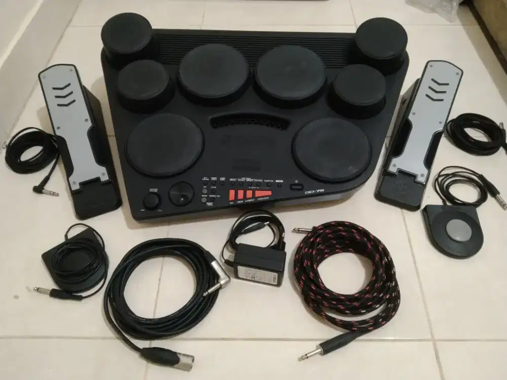 Yamaha DD-75 Drum Pad Compact (plus Gig Bag dan Bonus)