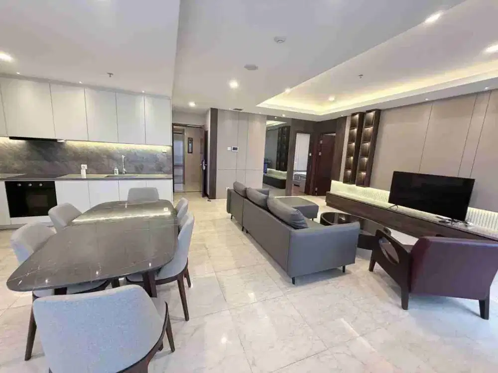 Disewakan 3+1 Bedroom Apartemen Hegarmanah Residence Apartment Full Furnish Kota Bandung