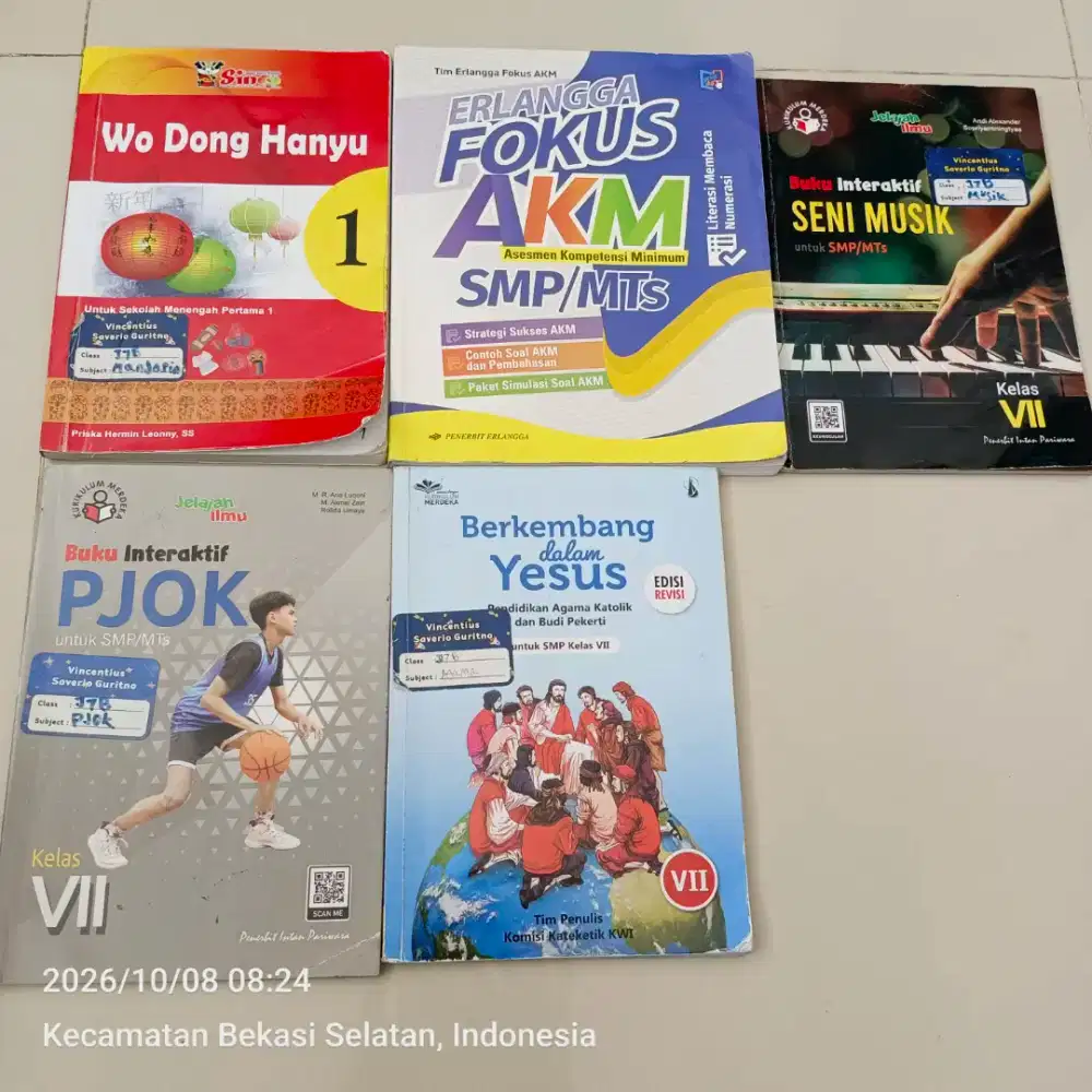 Buku Bekas Kelas 7