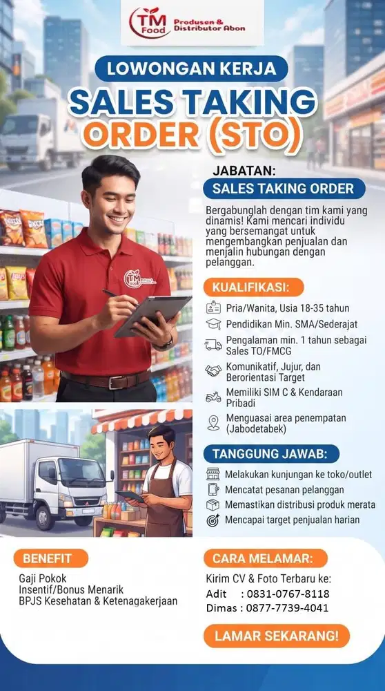 Sales Taking Order