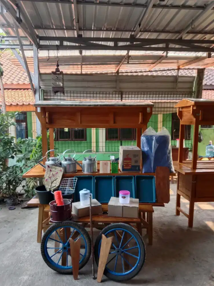 Jual grobak angkringan murah berkualitas pembayaran cod