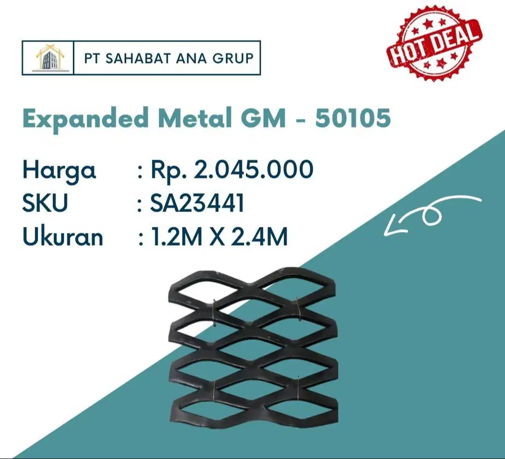 Expanded Metal GM - 50105