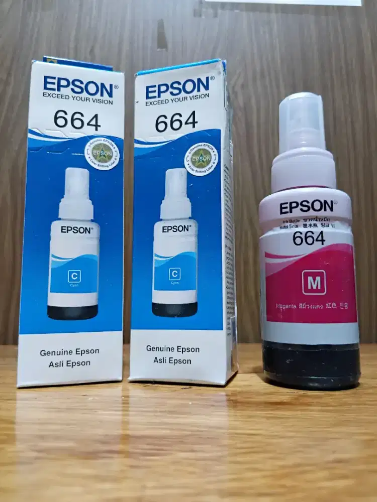 Tinta Epson T664 Black