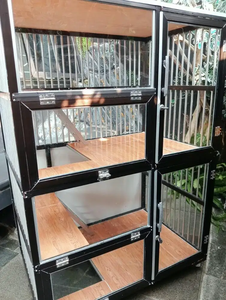 Kandang Kucing Almunium