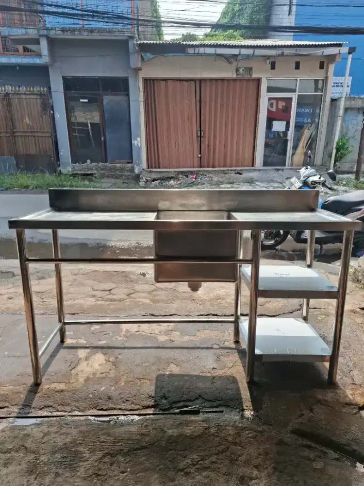 Sink wastafel single besar