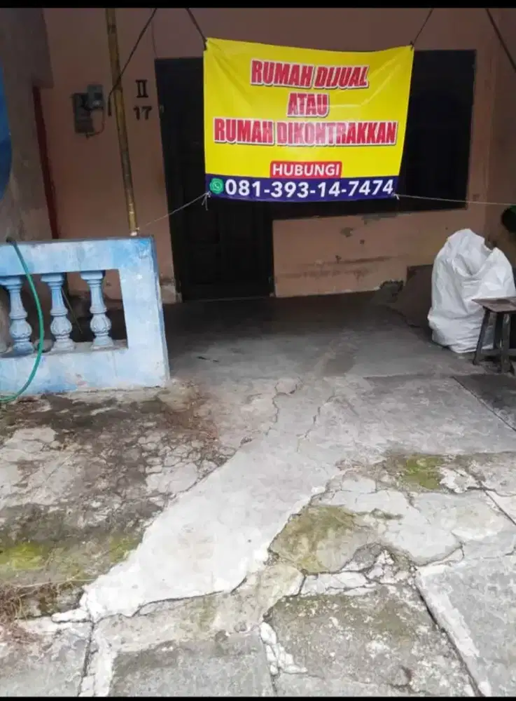 Dijual/dikontrakkan rumah siap huni