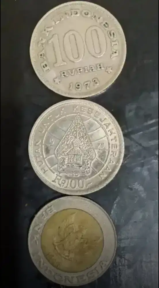 uang kuno th 1973 '78 '96