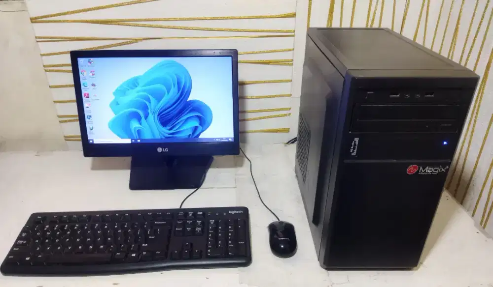 PC Komputer Fullset Core i3 Gen 4/ Ram 8Gb/ HDD 500Gb/ Monitor/ Wifi