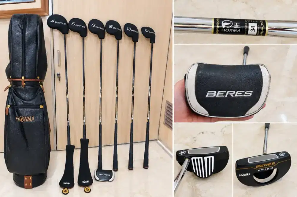 SET GOLF HONMA BERES MADE IN JAPAN – 9 STIK PEMULA – ARMRQ bintang 2