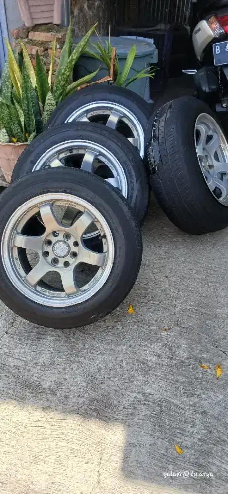 Velg te37 r14 dobel pcd 4x100/114