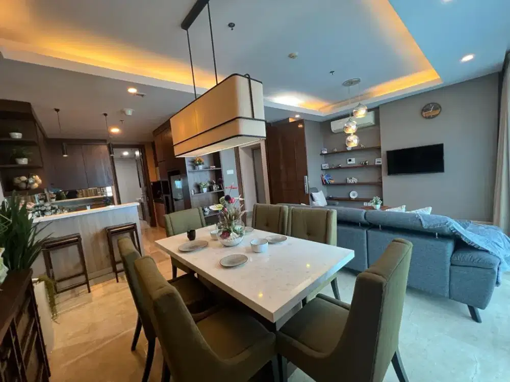 Apartemen The Windsor Puri 3 Bedroom Full Furnished Siap Huni