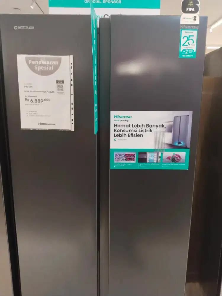 HISENSE REFF SXS 468 LTR