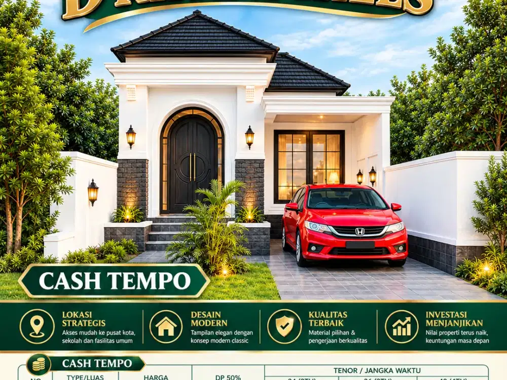 Cluster Mewah Di Tengah Kota Bandar Lampung
