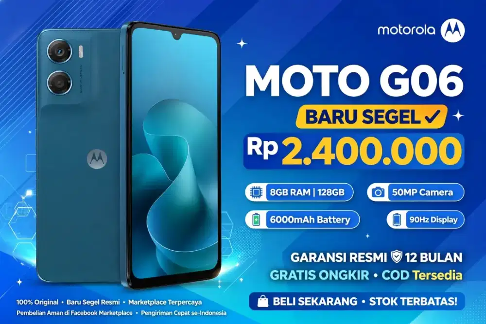 Motorola Moto G06 power segelbox resmi