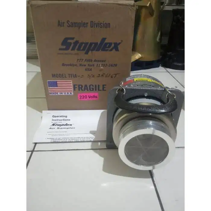 JUAL TFIA2 STAPLEX HIGH VOLUM AIR SAMPLER