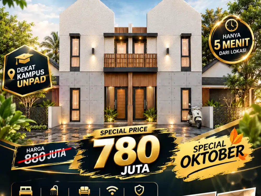 Investasi Rumah Kost Dekat UNPAD Jatinangor, 700 Jutaan