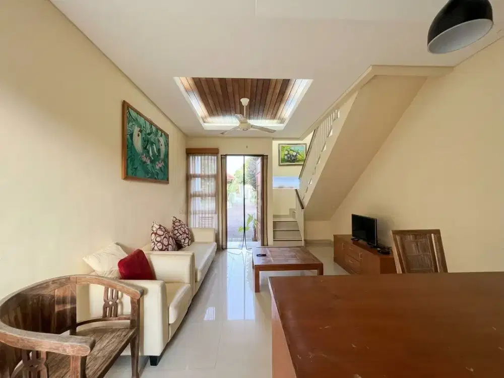 DISEWAKAN RUMAH 2 LANTAI 1BR – RENON, DENPASAR - MONTHLY/YEARLY