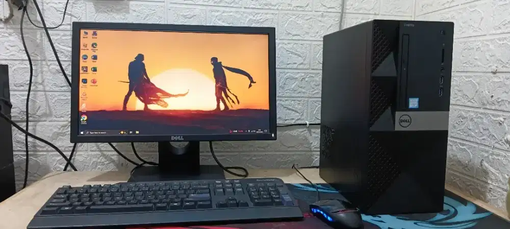 Komputer Lengkap Dell Vostro Office Wifi Siap Pakai