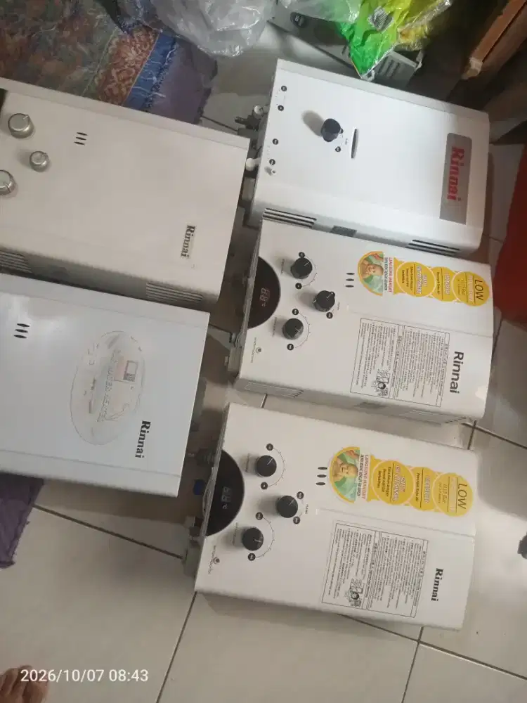 Water heater gas