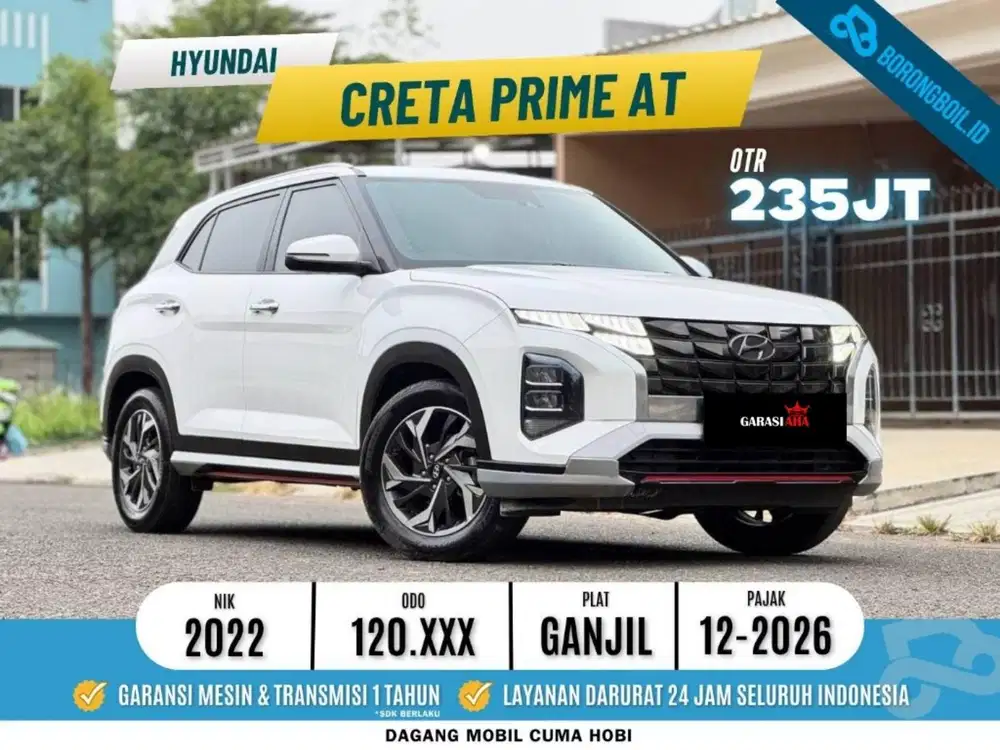 Creta Prime AT 2022 Putih