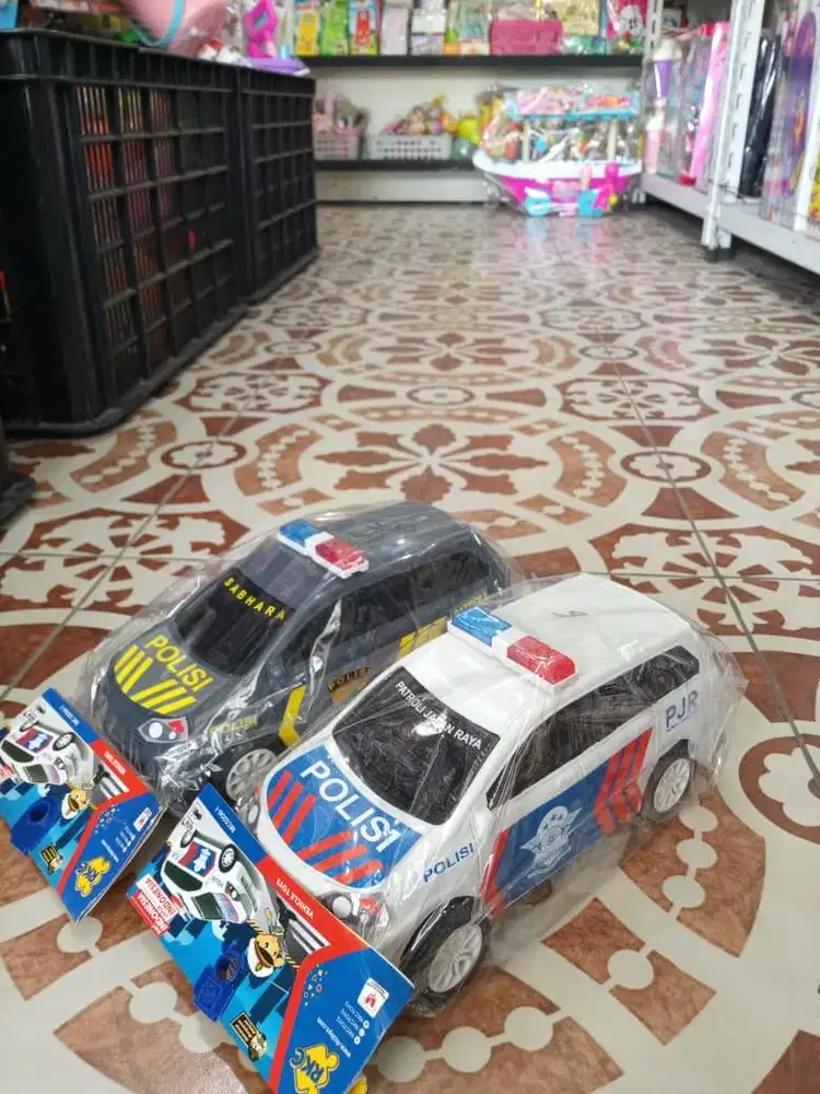 mainan anak mobil polisi patroll