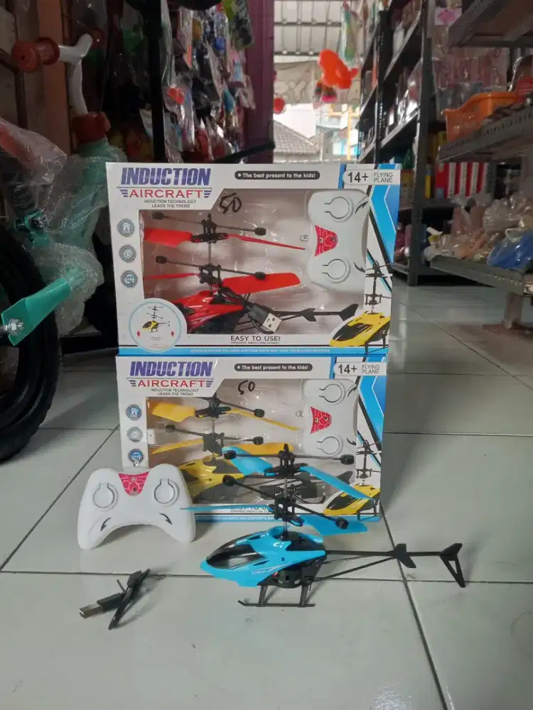 Mainan Anak Remot Control Helikopter Cas