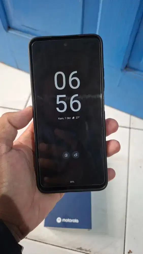 Jual Motorola G45 8/256GB Blue Fullset