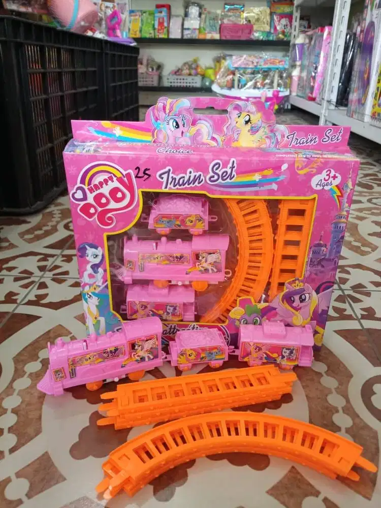 mainan anak keretaa baterai kudapony