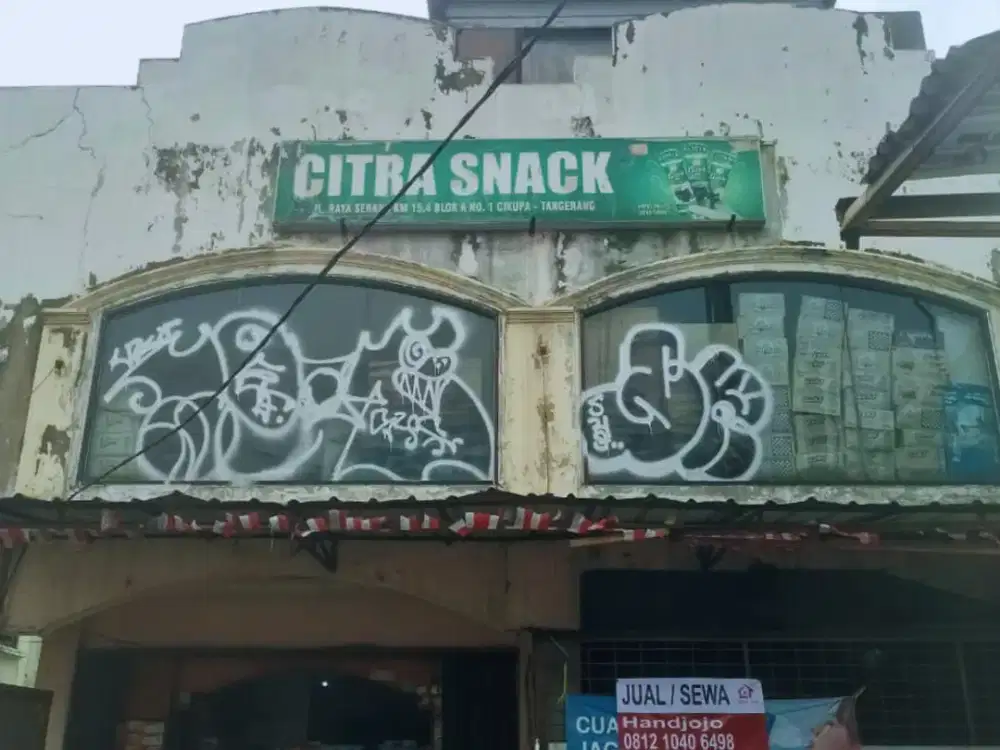 DIJUAL RUKO GANDENG 2 LANTAI – JALAN RAYA SERANG, CIKUPA
